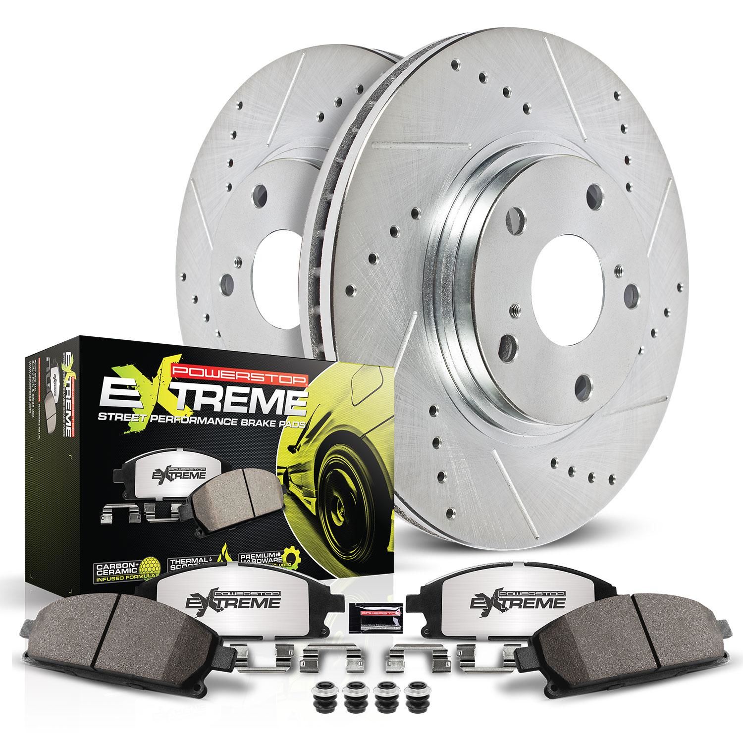 PowerStop Performance Brake Pads Rotors Kit K5262-26