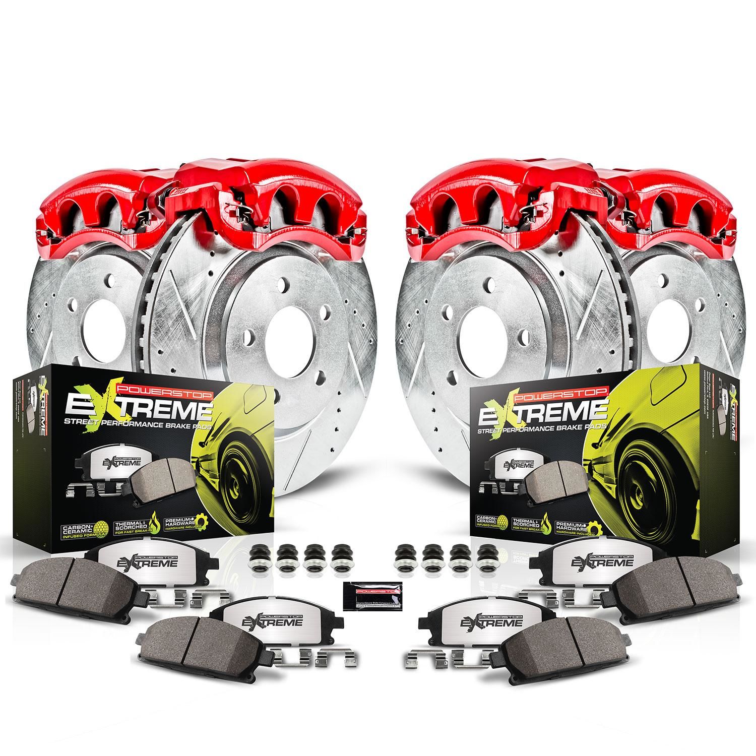 PowerStop Performance Brake Pads Rotors Kit KC114-26