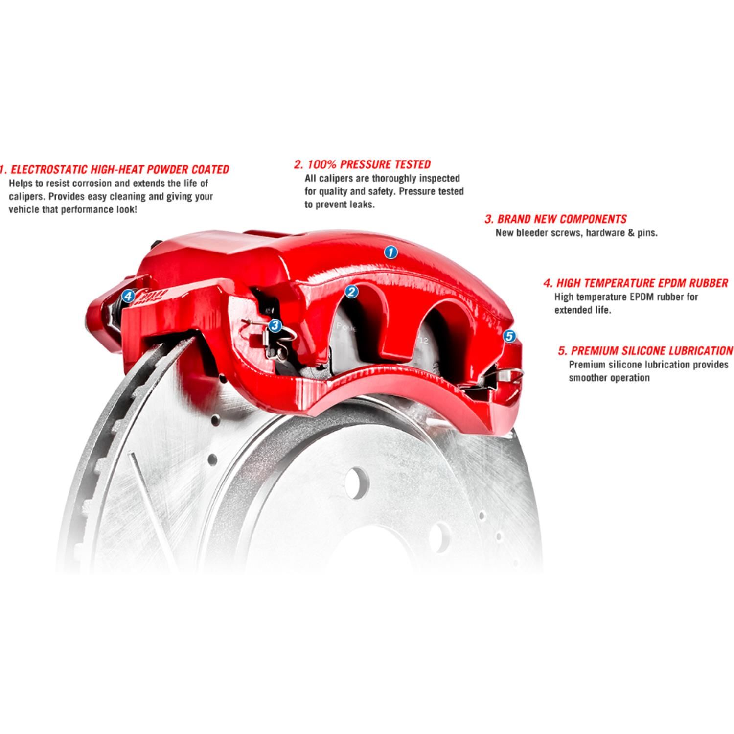 PowerStop Performance Brake Pads Rotors Kit KC1301-26