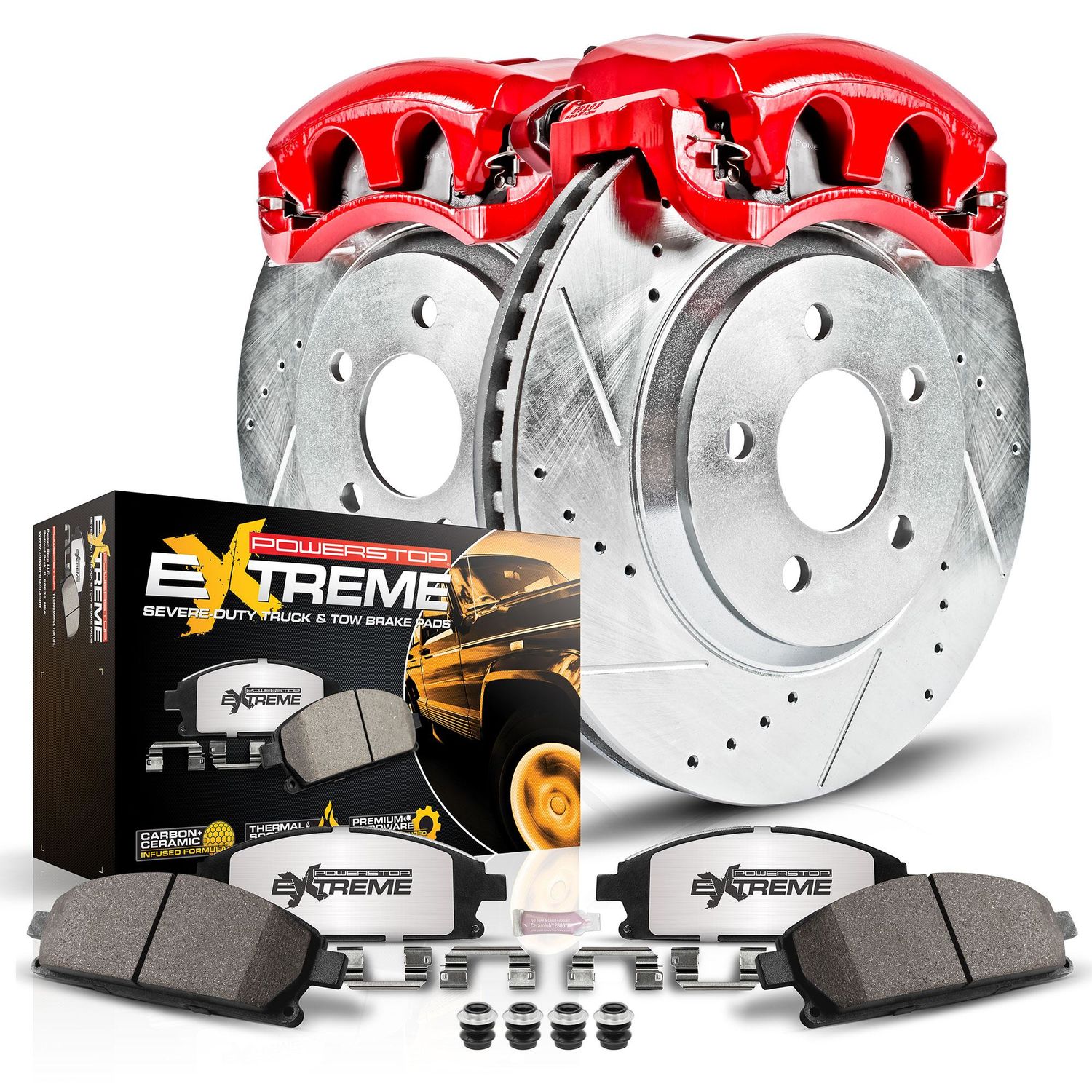PowerStop Performance Brake Pads Rotors Kit KC1799-36