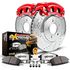 PowerStop Performance Brake Pads Rotors Kit KC1866A-36