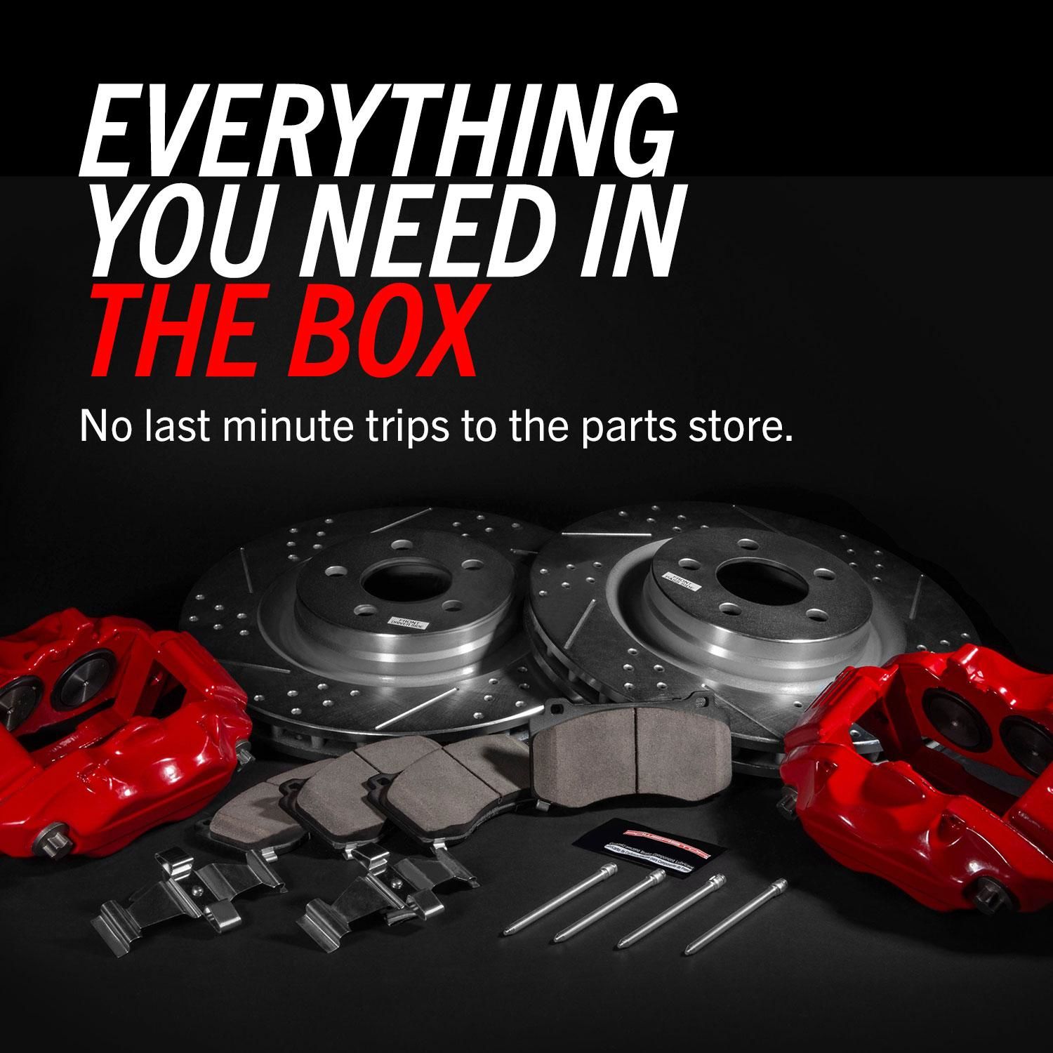 PowerStop Performance Brake Pads Rotors Kit KC6814