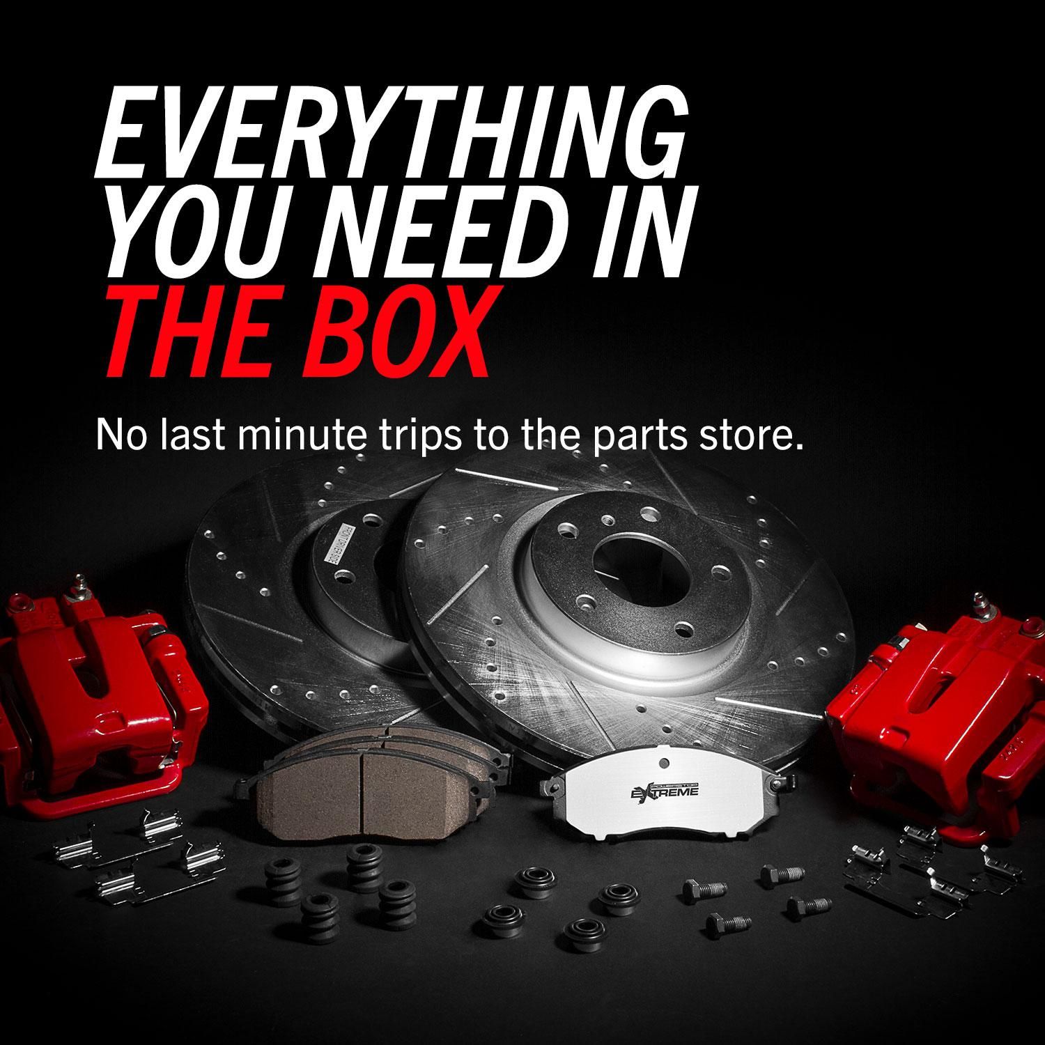 PowerStop Brake Kit | 1999–2001 Nissan Maxima (KCOE3137) main image 0