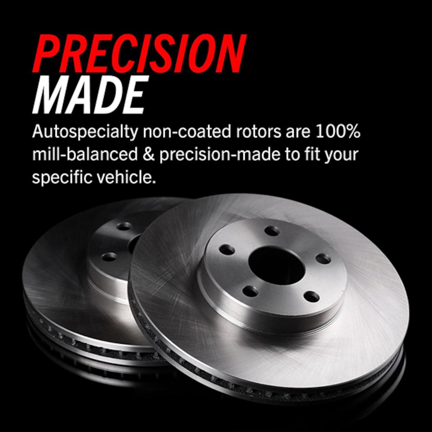 PowerStop Performance Brake Pads Rotors Kit KCOE7225