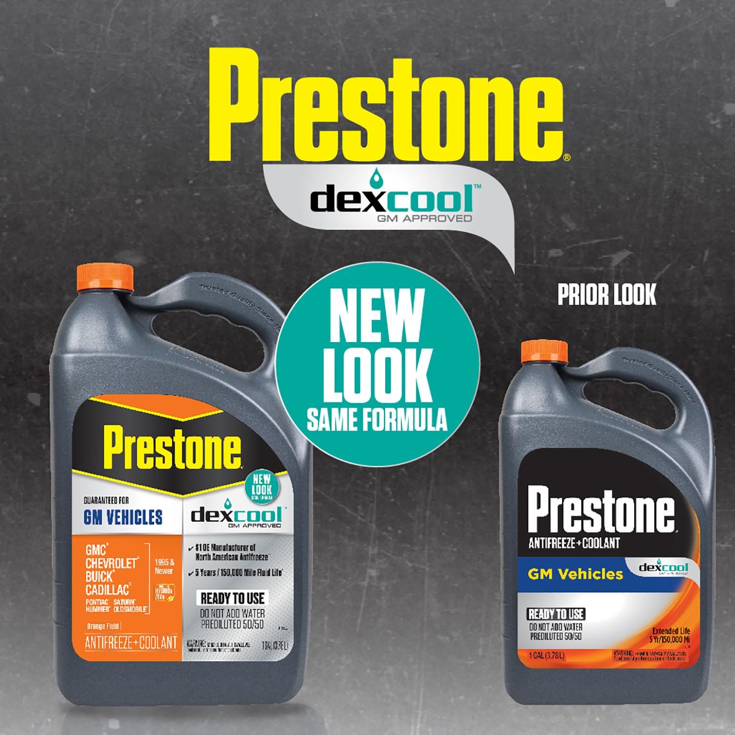 Prestone Dexcool Orange Antifreeze and Coolant Ready-to-Use