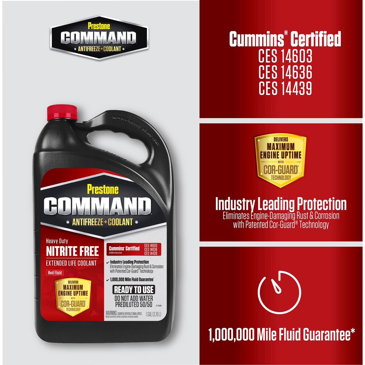 Prestone Red Engine Coolant and Antifreeze Concentrate
