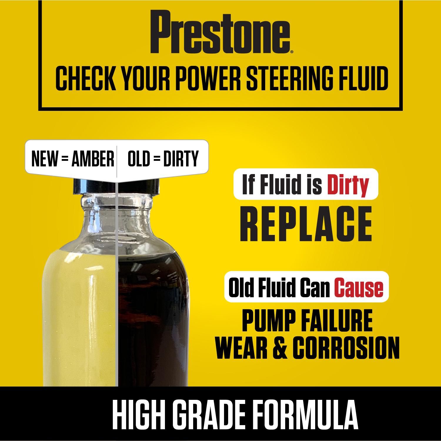 Prestone Power Steering Fluid 12oz