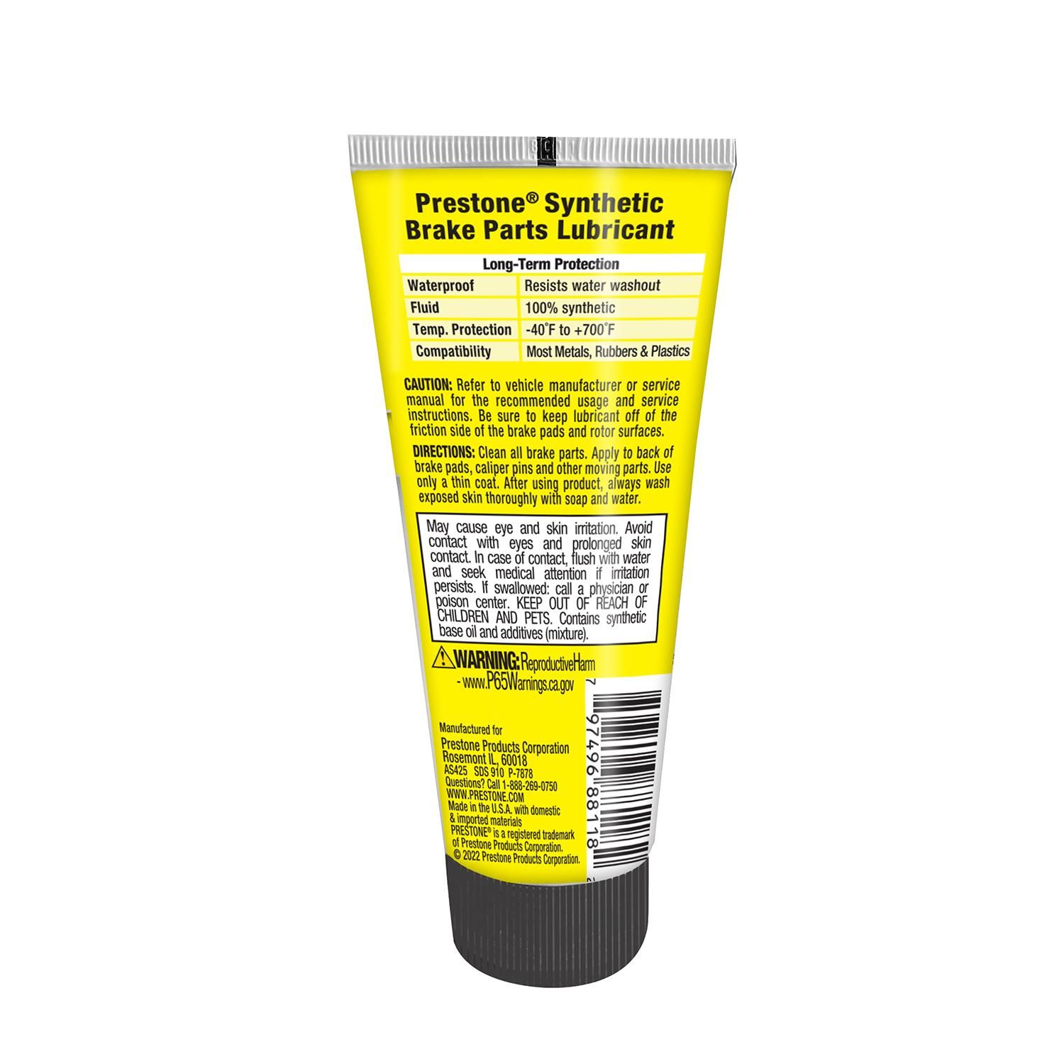 Prestone Brake Parts Lubricant 1oz