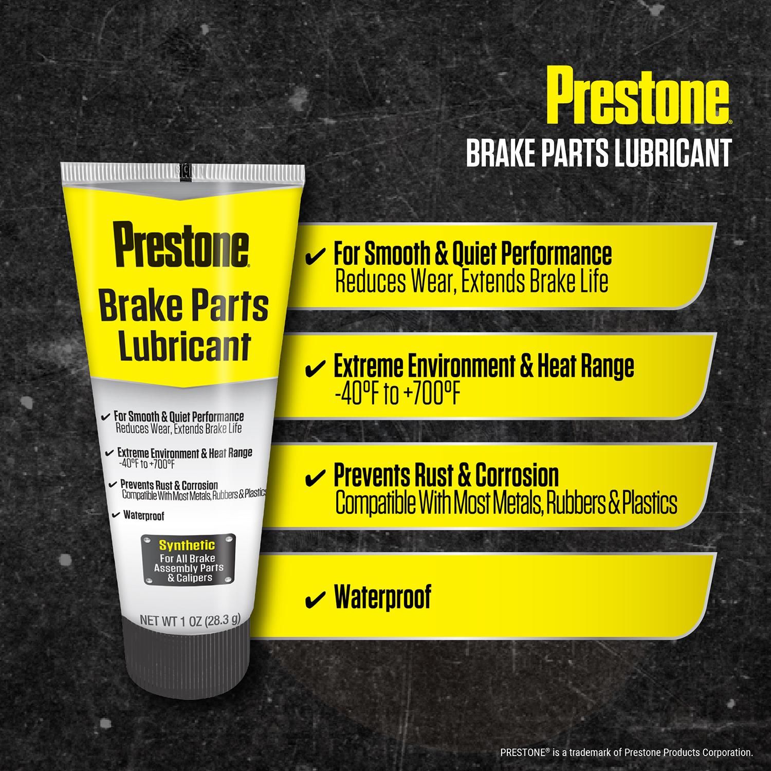 Prestone Brake Parts Lubricant 1oz at AutoZone