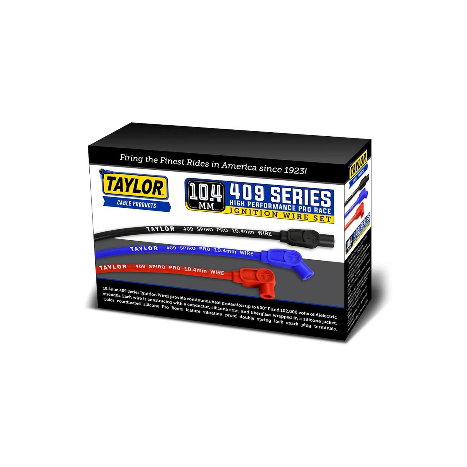 Taylor Cable 10.4mm Red 8 Cylinder Race Fit 135 Degree 409