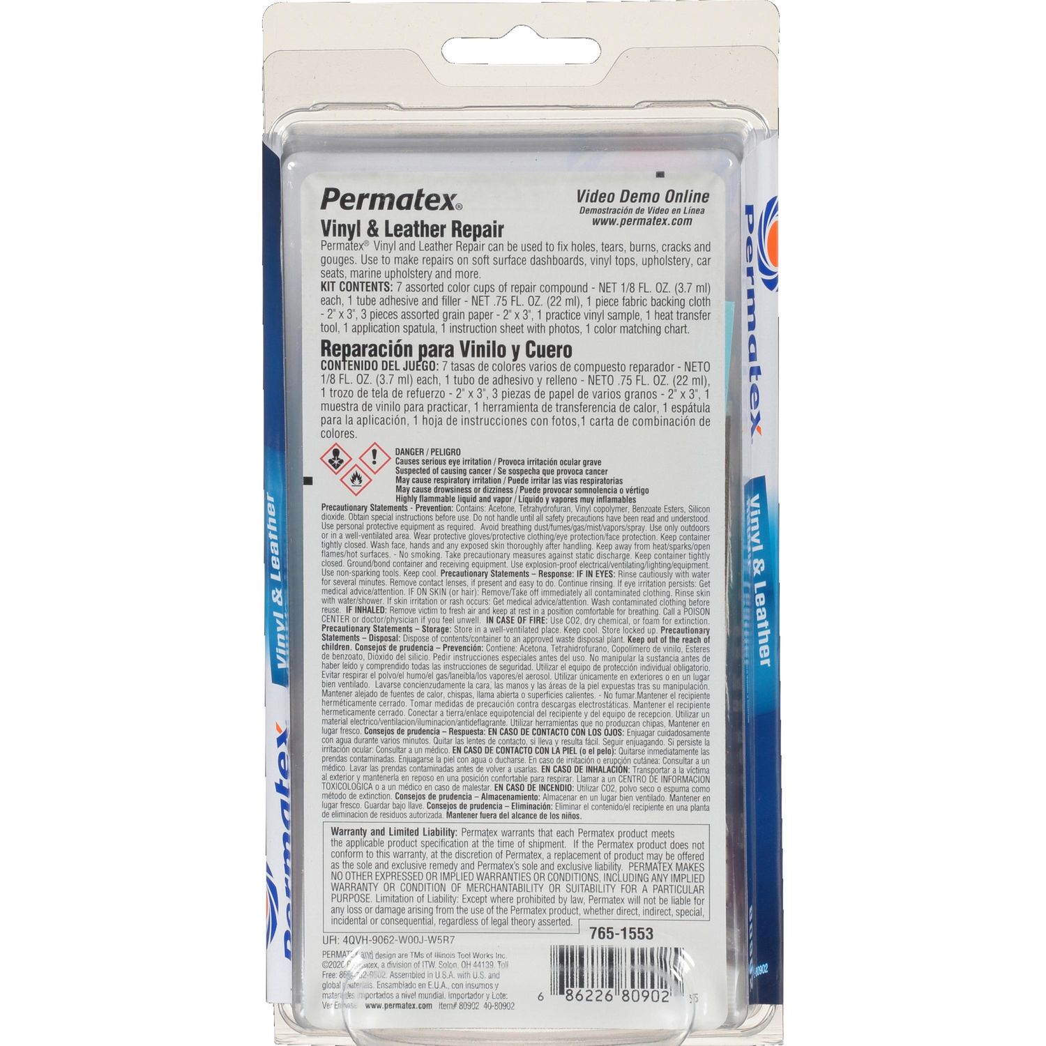 Permatex Vinyl and Leather Repair Kit