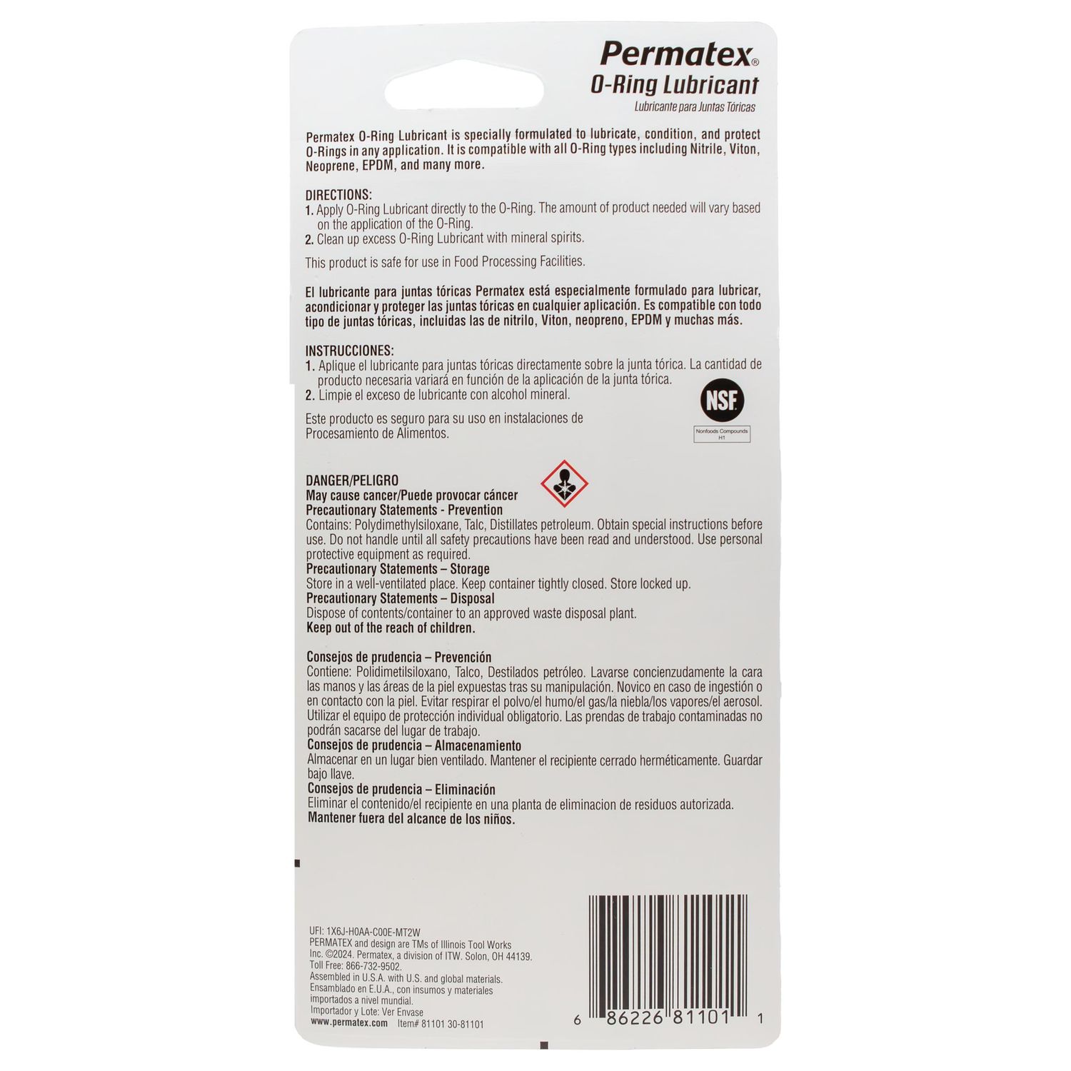 Permatex O-Ring Grease 1oz