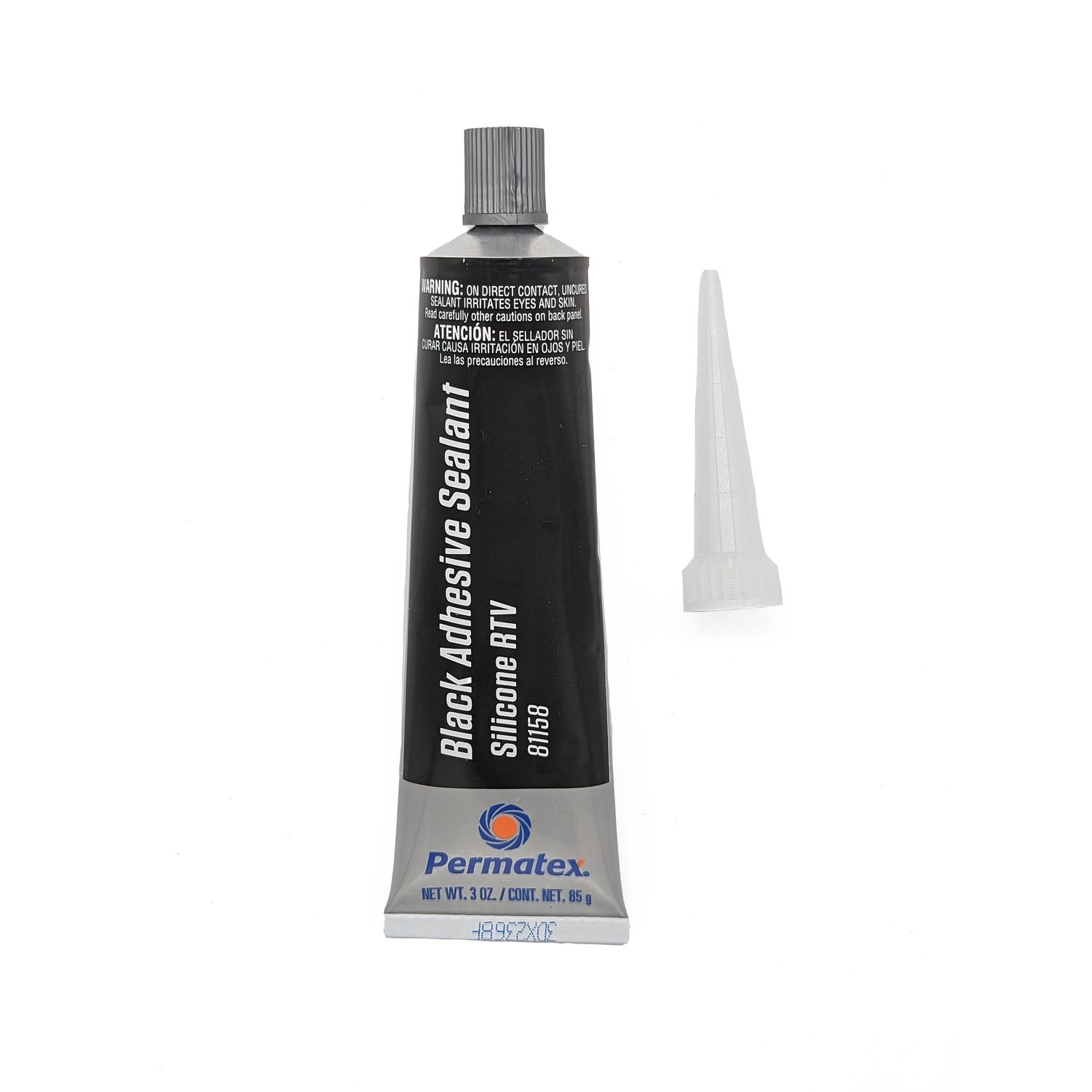 Permatex 59213 Black RTV Silicone Adhesive Sealant 16C, 300ml