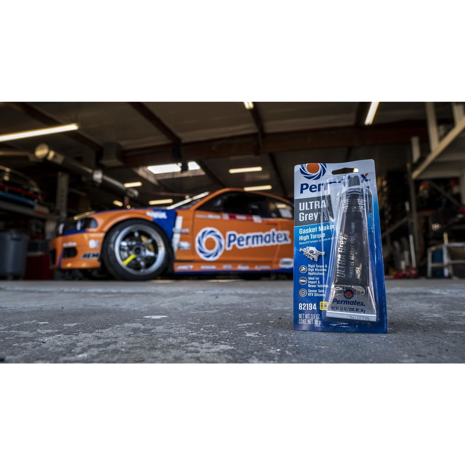 Permatex Ultra Grey RTV Silicone Gasket Maker 3.5 oz