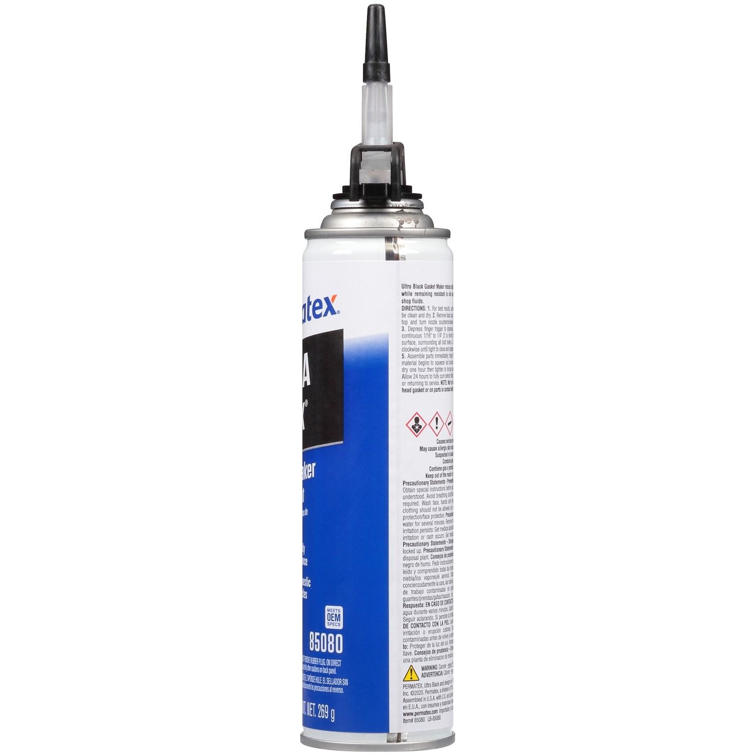 Permatex Ultra Black RTV Silicone Maximum Oil Resistance Gasket Maker 9.5oz