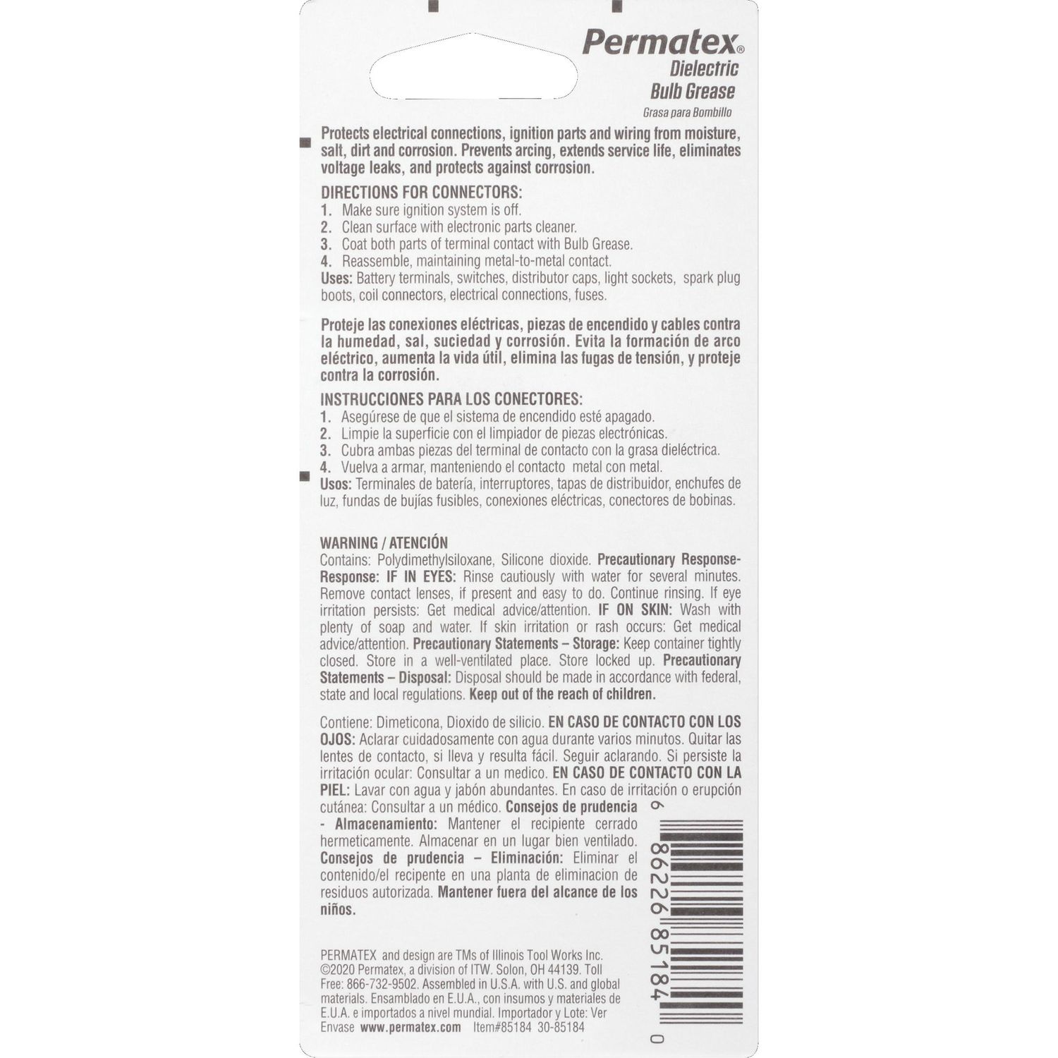 Permatex Dielectric Grease Tube .5oz