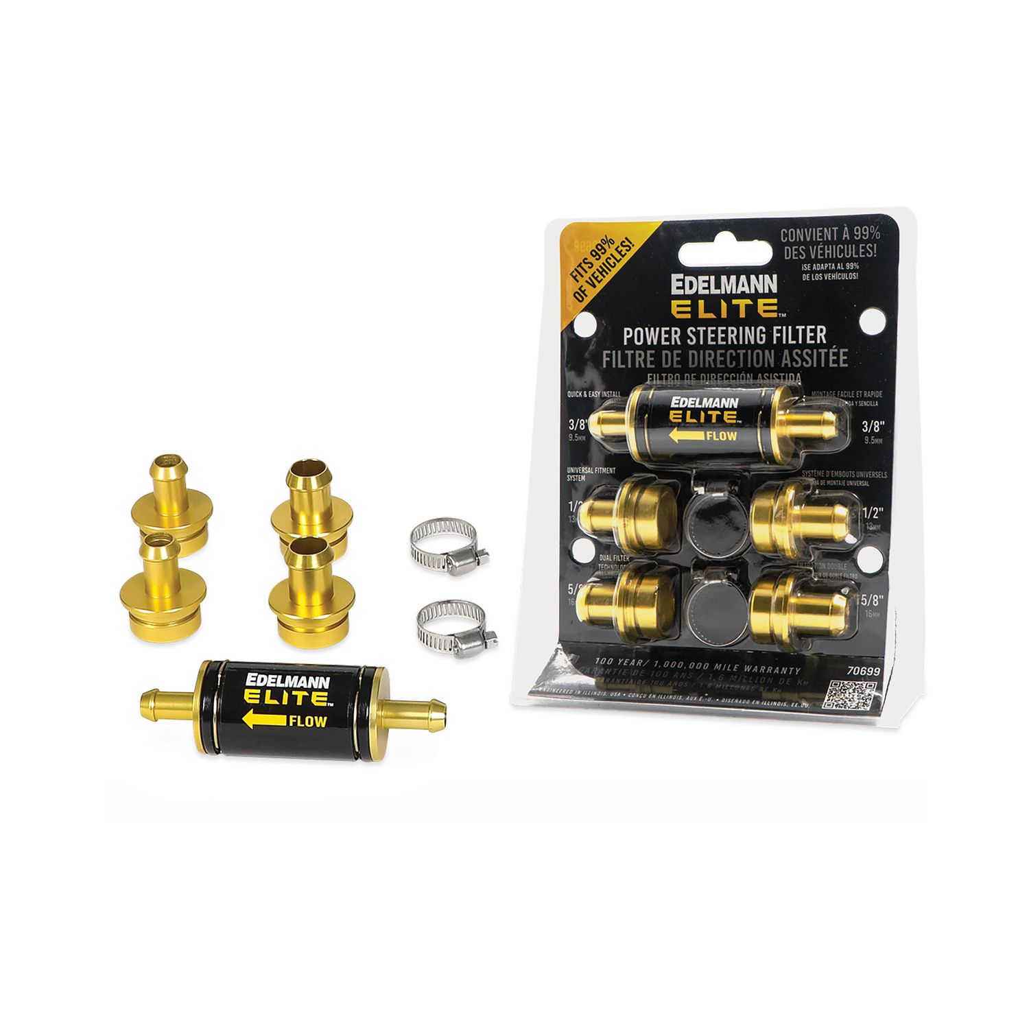 Edelmann Elite Power Steering Filter 70699