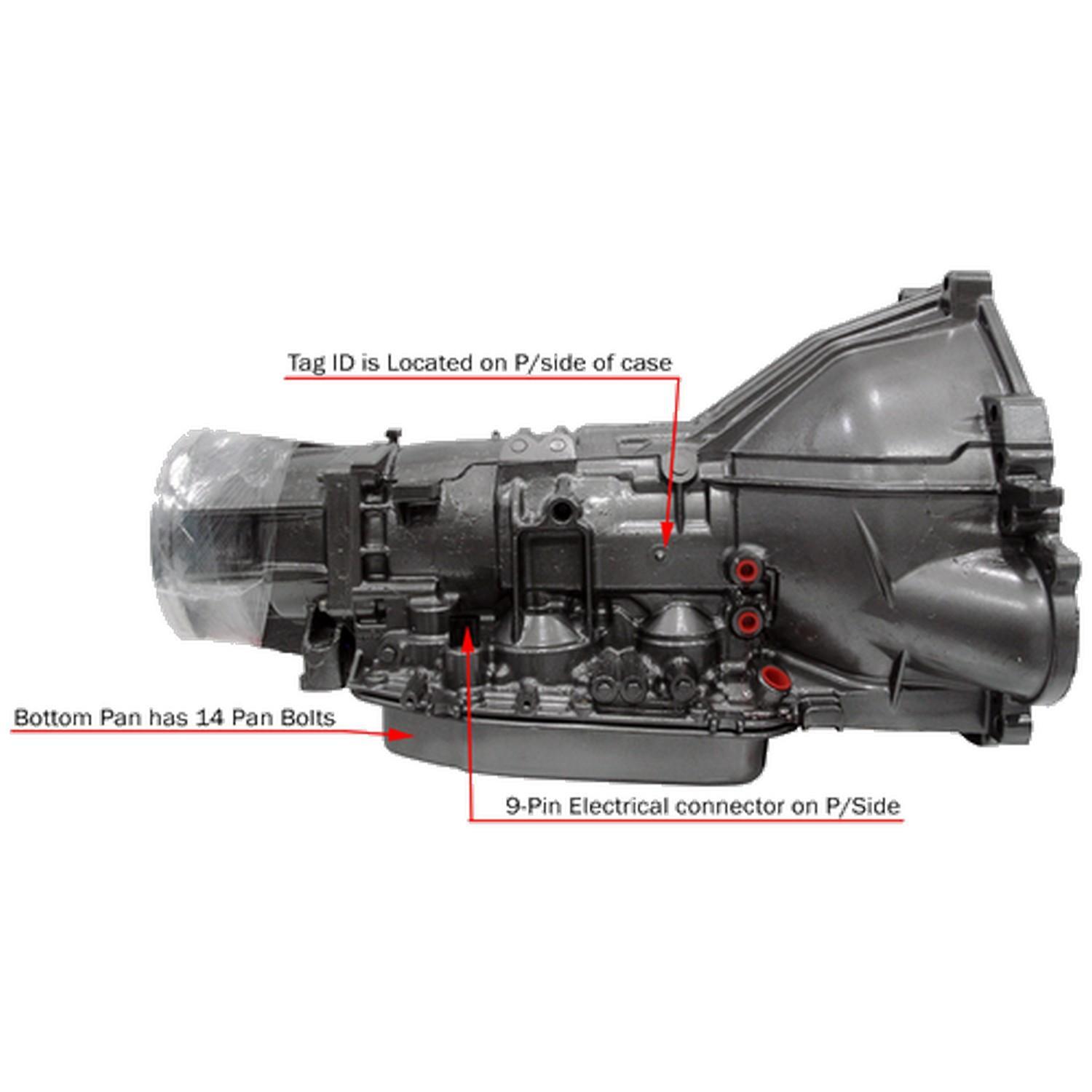 All Transmission Parts Remanufactured Automatic Transmission Assembly ...
