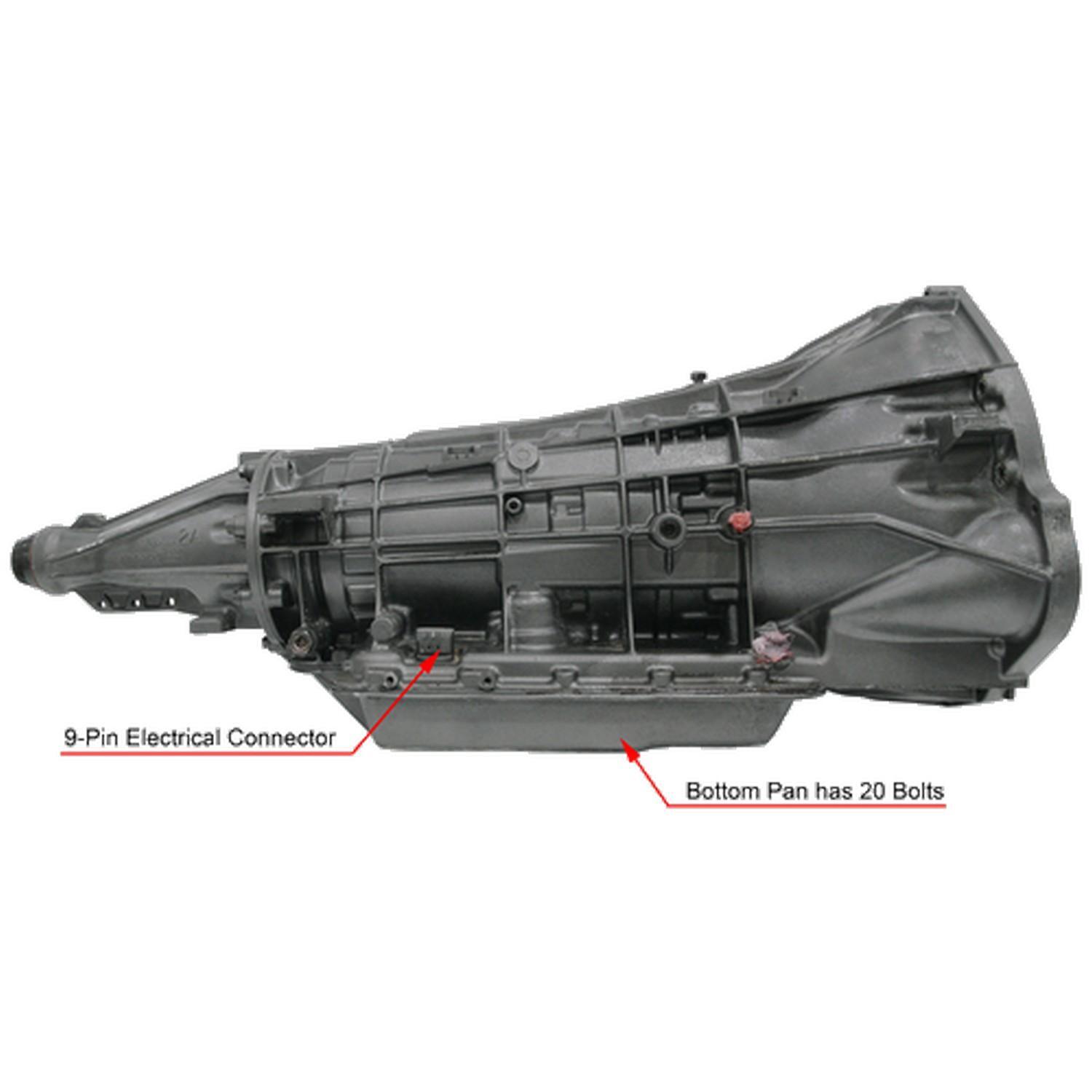 All Transmission Parts Remanufactured Automatic Transmission Assembly ...