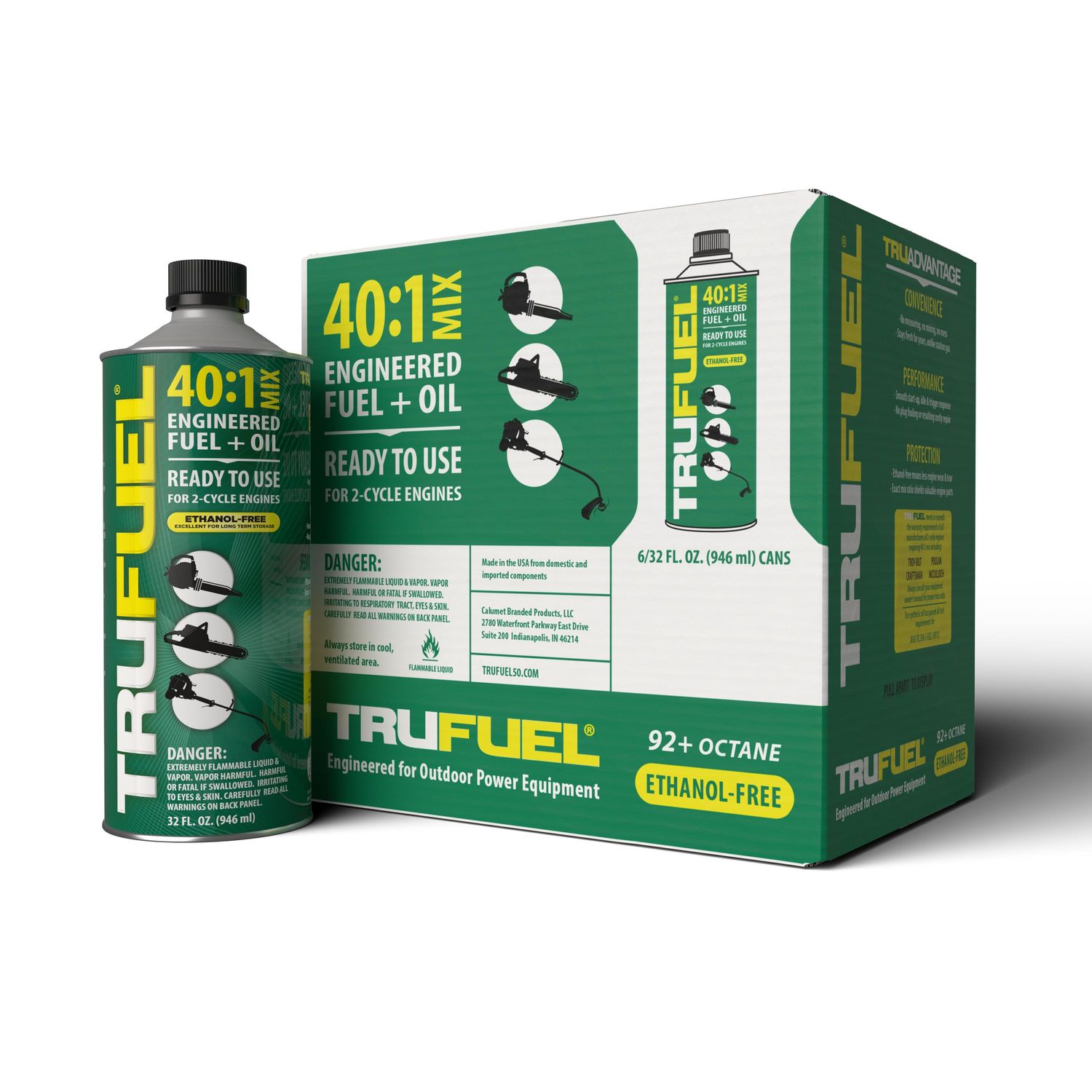 TruFuel PreMixed Fuel Oil 2 Cycle 40:1 Ratio 32oz