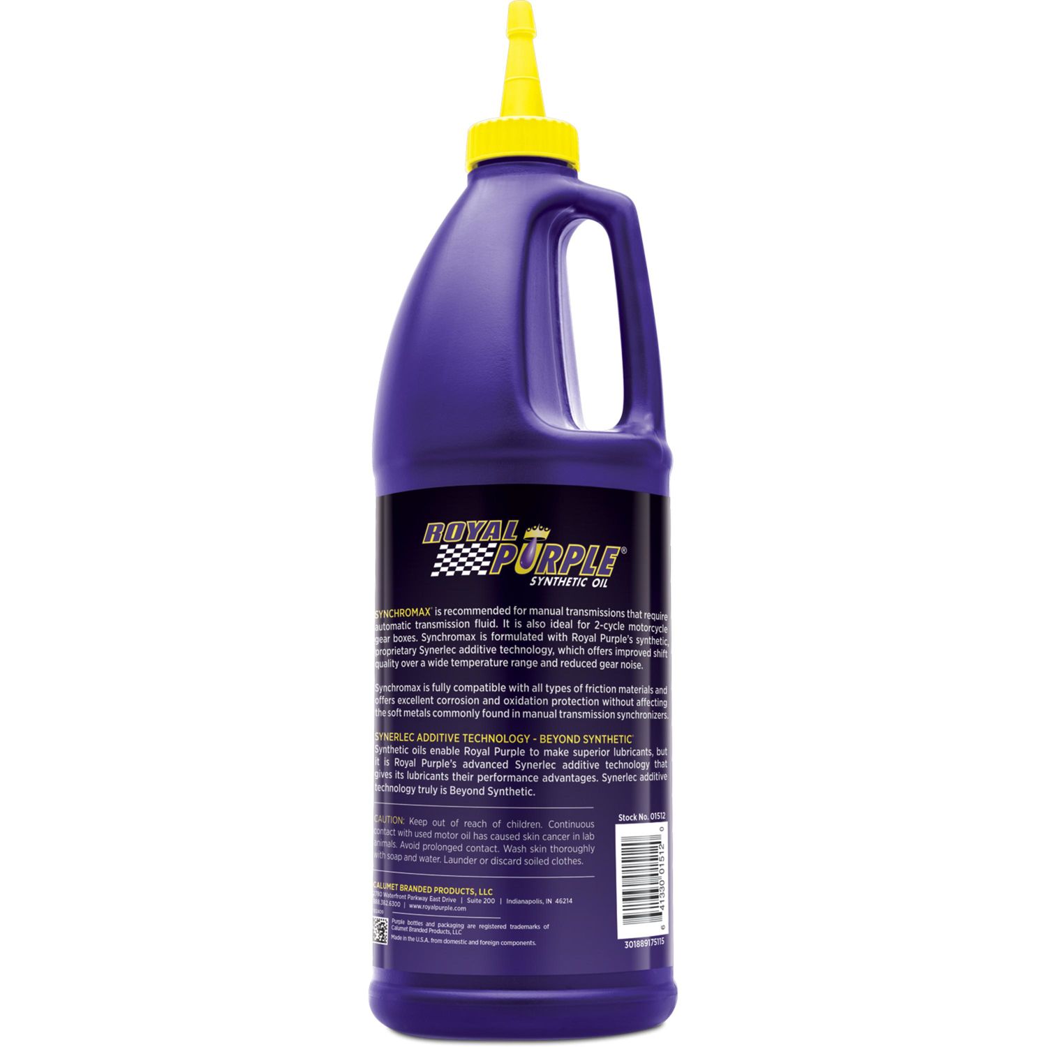 Royal Purple 06512 Synchromax Manual Trans Fluid Case, 6 Quart, 1 Pack