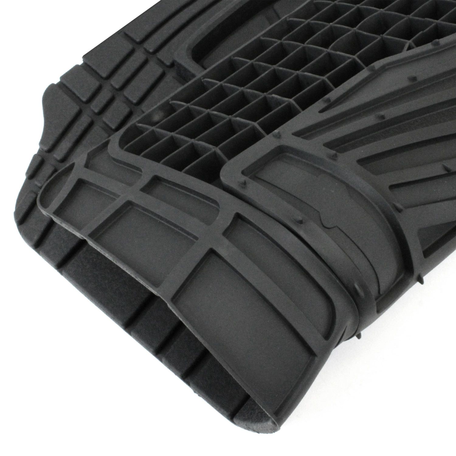 Goodyear Black Premium Rubber SUV Floor Mats 4 Piece