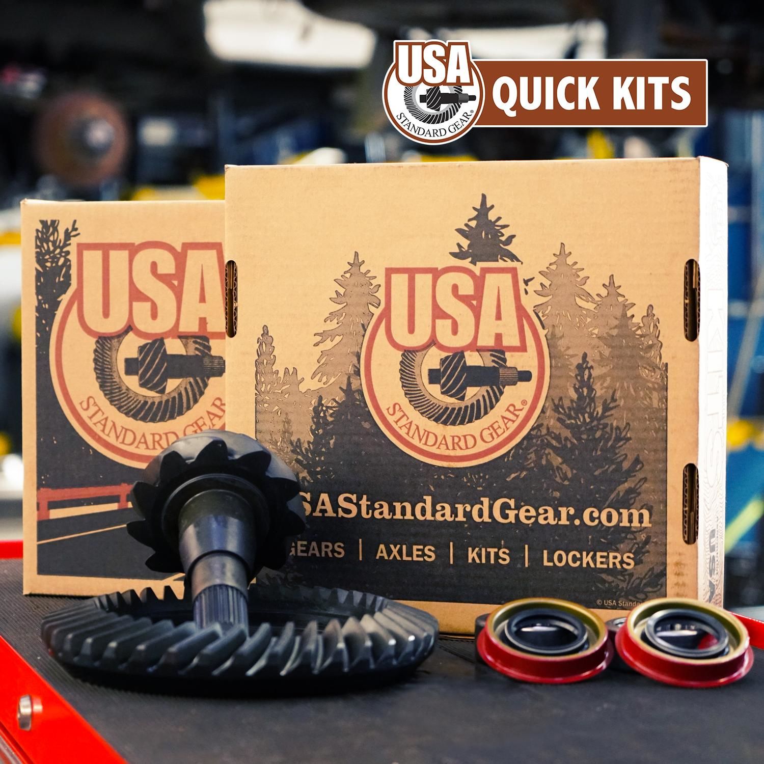 USA Standard Gear Differential Ring and Pinion 10755
