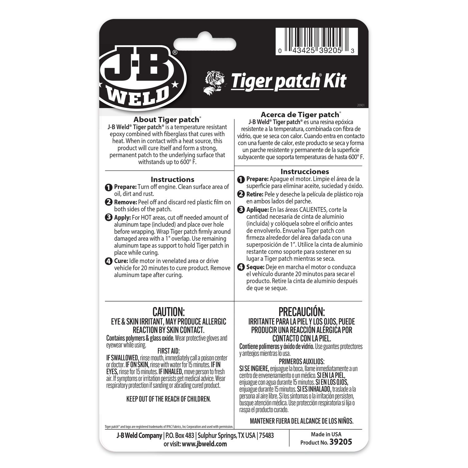J-B Weld Muffler Patch