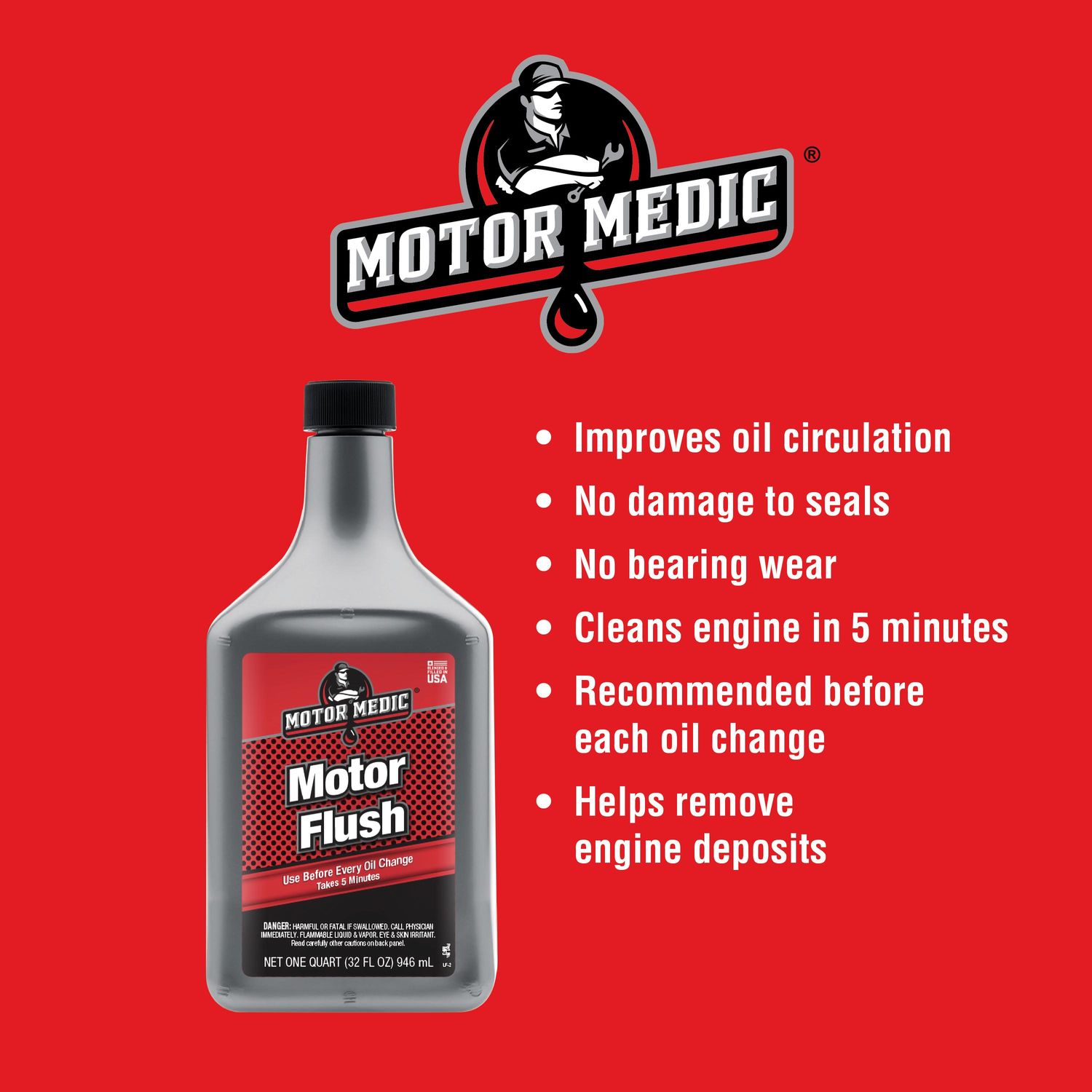Motor Medic Motor Flush 32oz