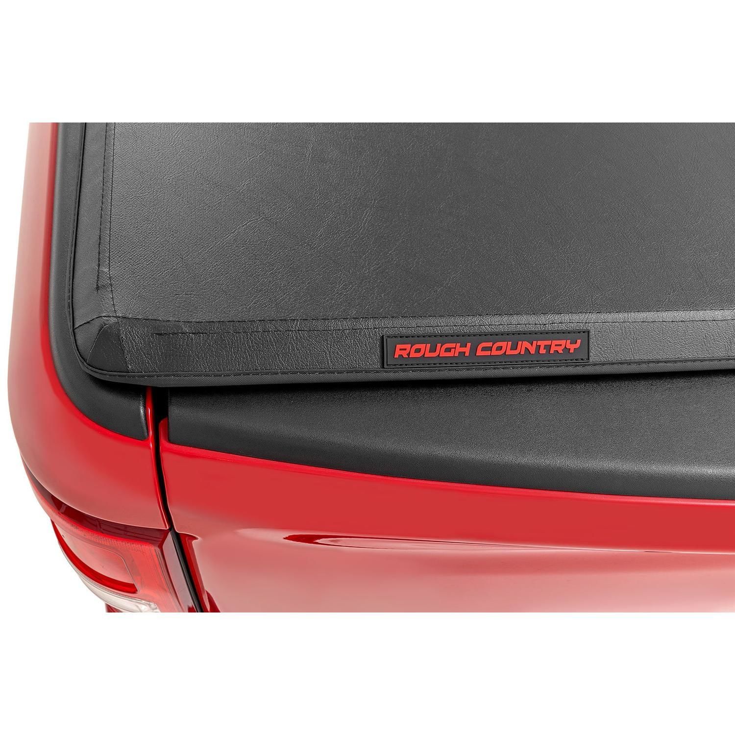 Rough Country Soft TriFold Bed Cover 5ft Bed Double Cab Toyota