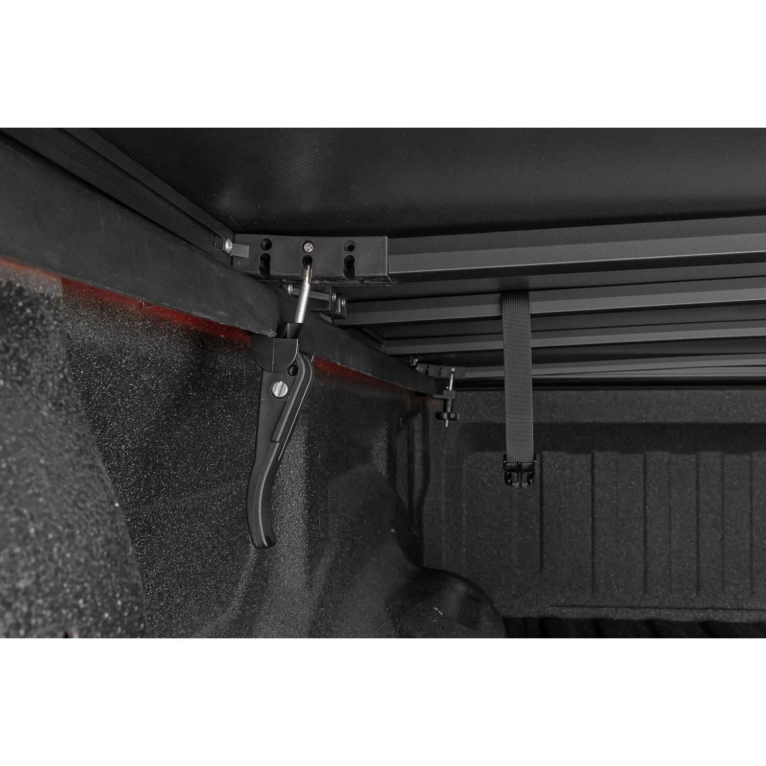 Rough Country Soft TriFold Bed Cover 5ft Bed Nissan Frontier 2WD/4WD