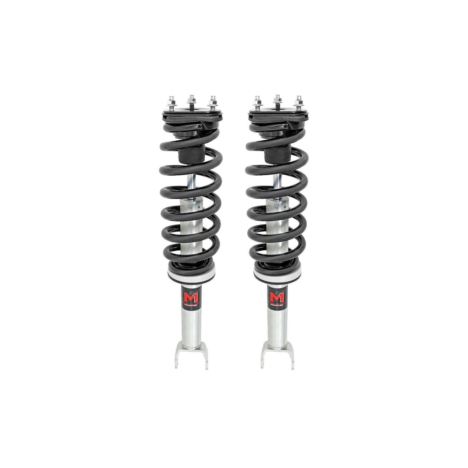Rough Country M1 Loaded Strut Pair 4in Ram 1500 4WD (2012-2018 and ...