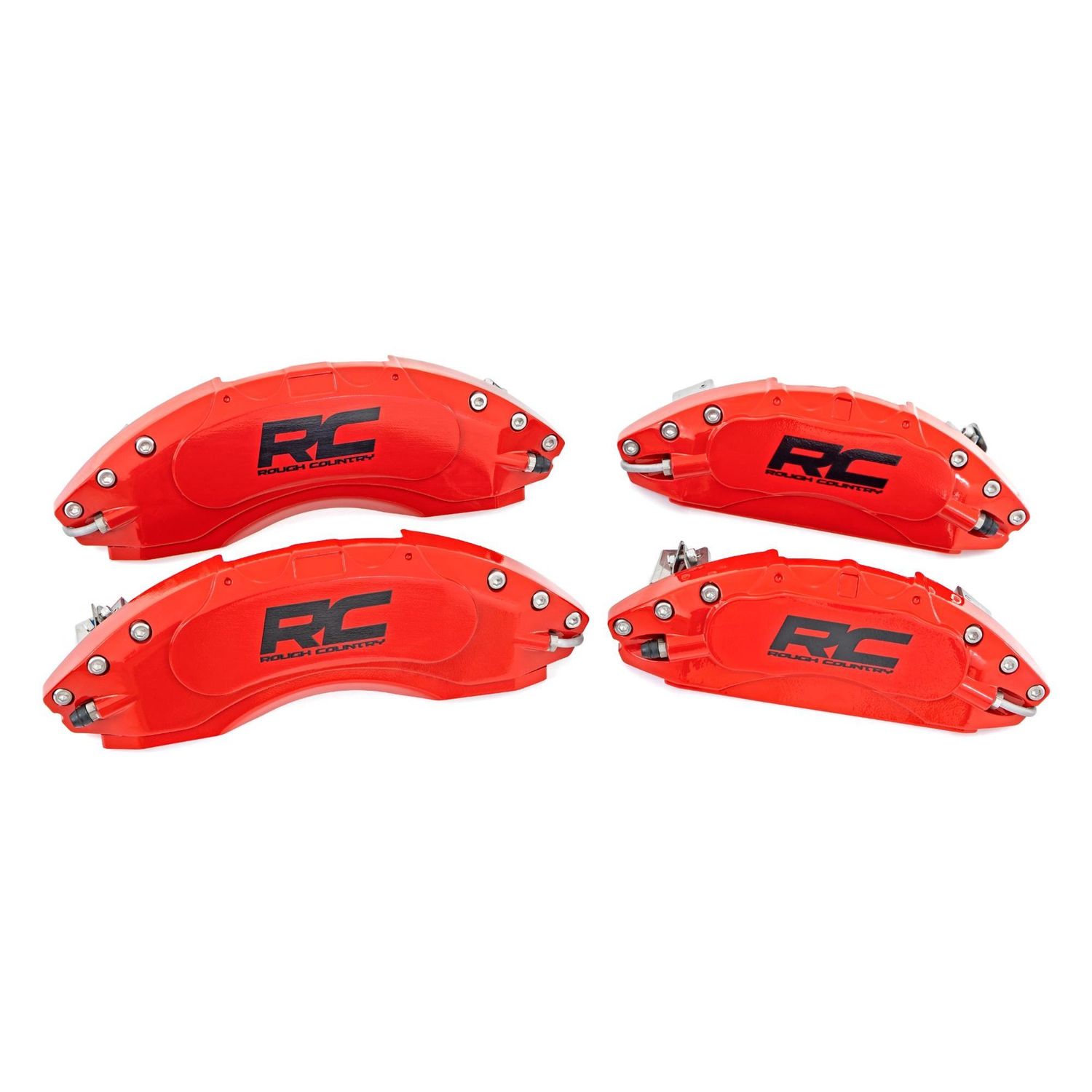 Brake Covers, 2 Pairs Brake Caliper Cover, Front And Rear Brake