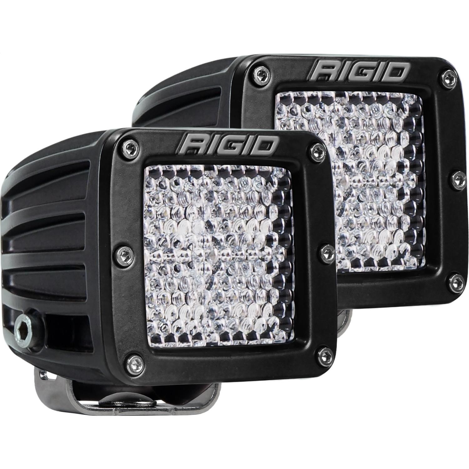 RIGID Industries D-Series Diffused Lens PRO LED Light, 1 Pair