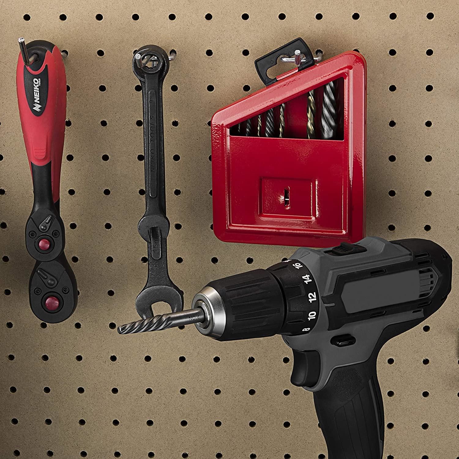 NEIKO Left Hand Drill Bit Screw Extractor Set 10 Piece