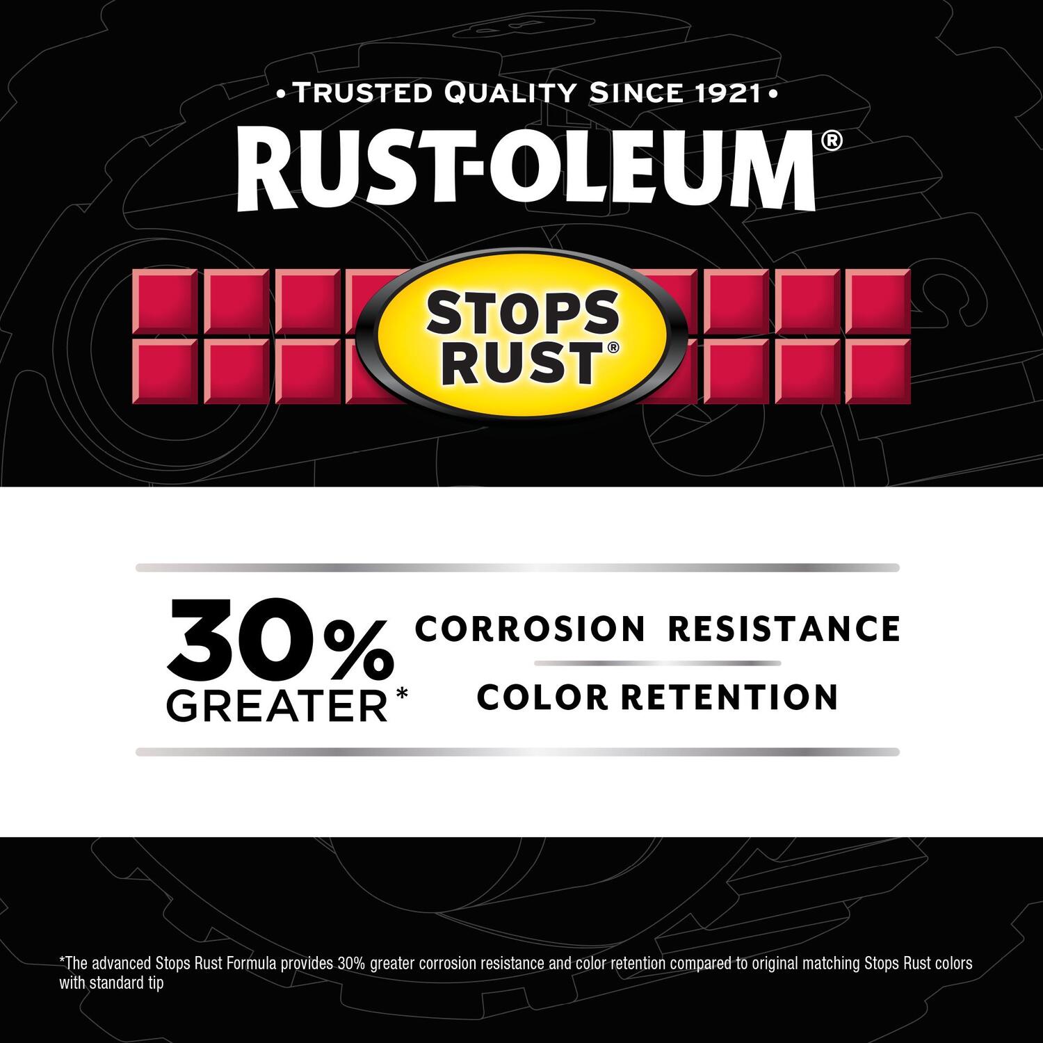 Rust-Oleum Gloss White Protective Enamel Paint - 0.5 Pint Oil-Based, Stops Rust (7792-730) 7 thumbnail image