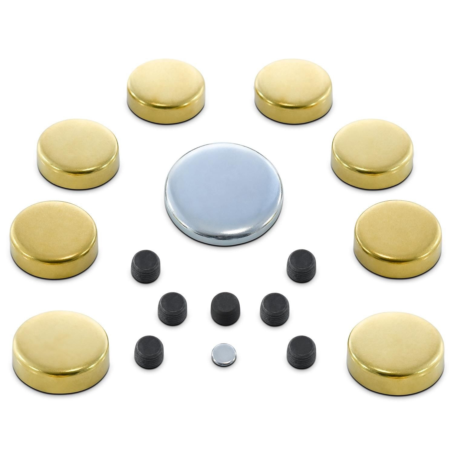 Proform Brass Freeze Plug Kit for Big Block Chevy 396454 Engines