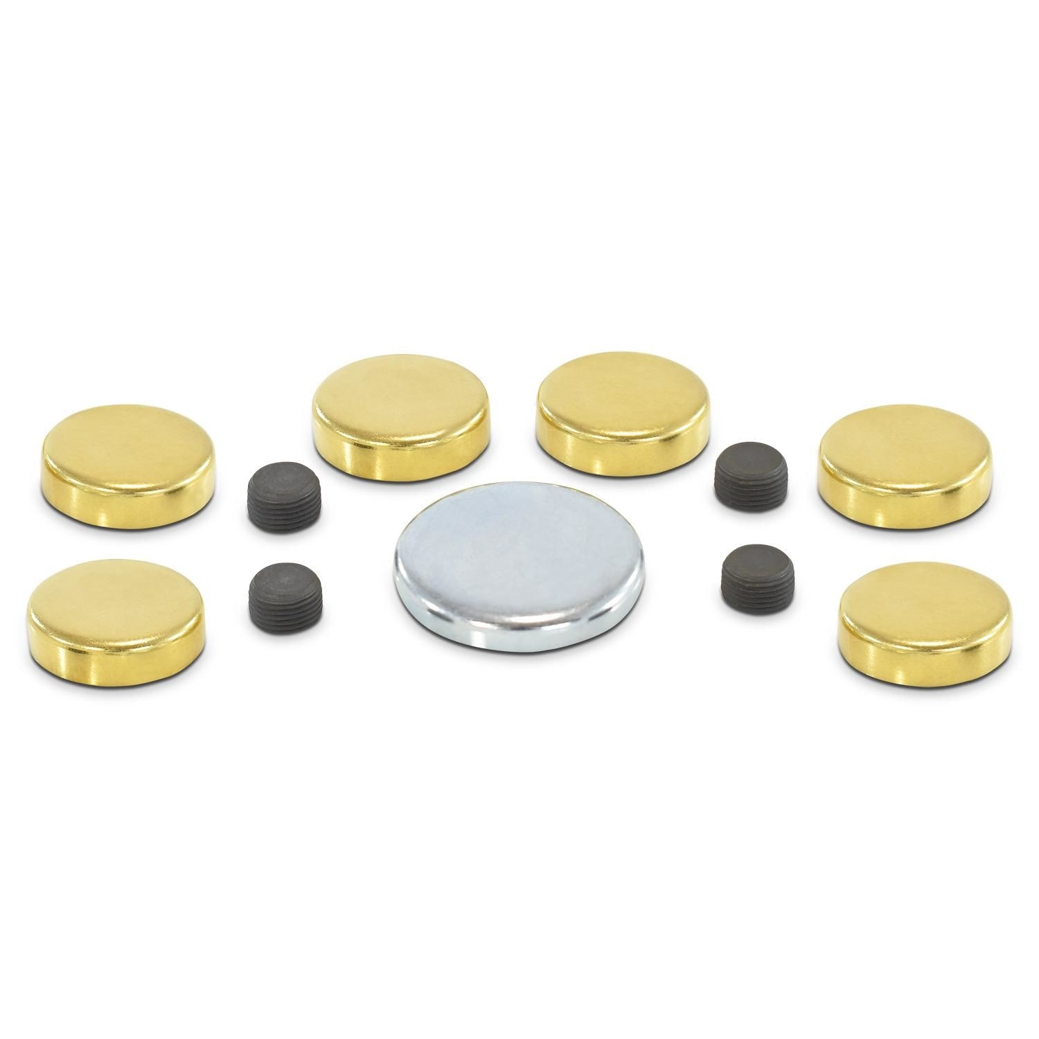 Proform Brass Engine Freeze Plug Kit Mopar 66558 Proform Brass Engine Freeze Plug Kit Mopar 66558
