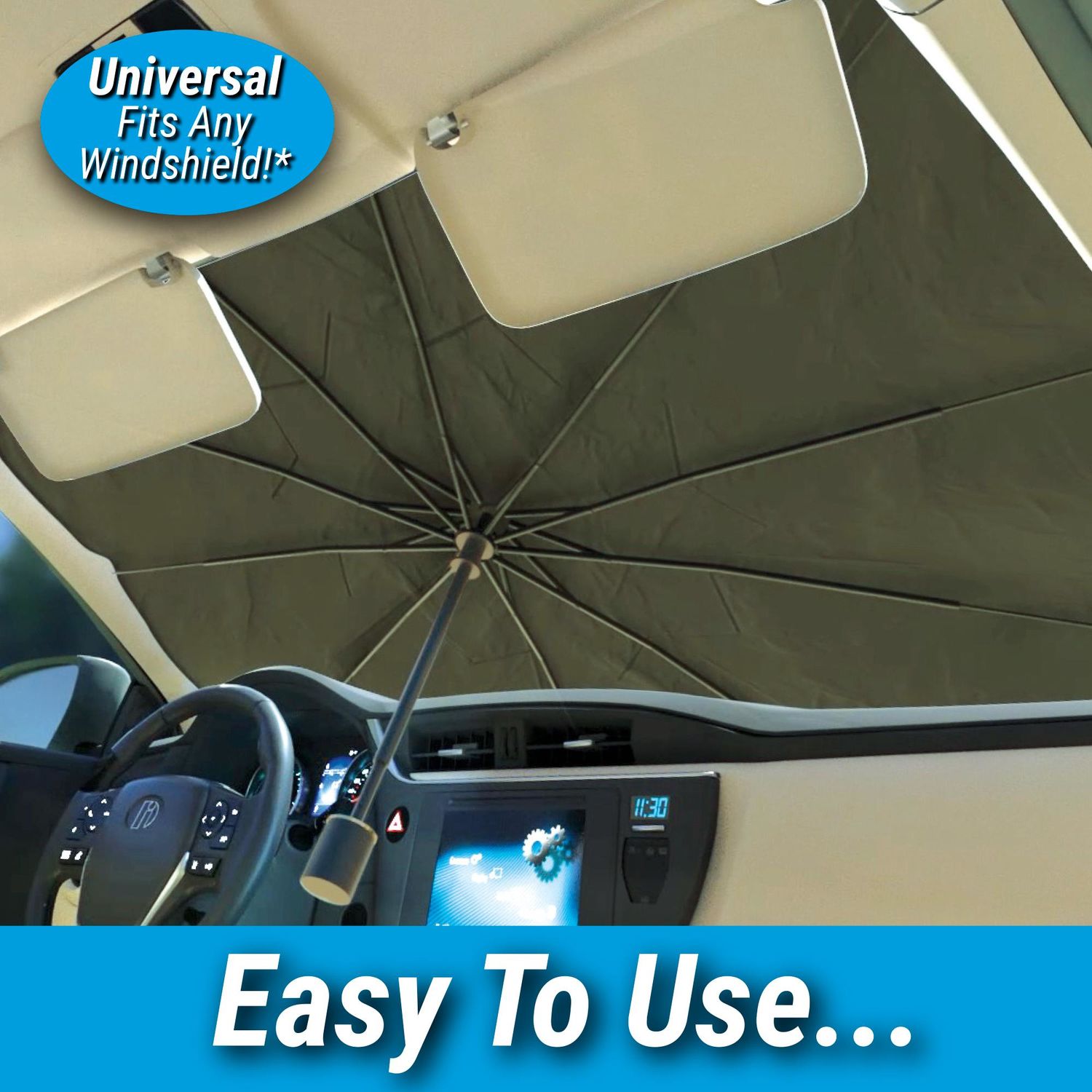 Brellashade Umbrella Bag Anti- Dust Reversible Umbrella Cover