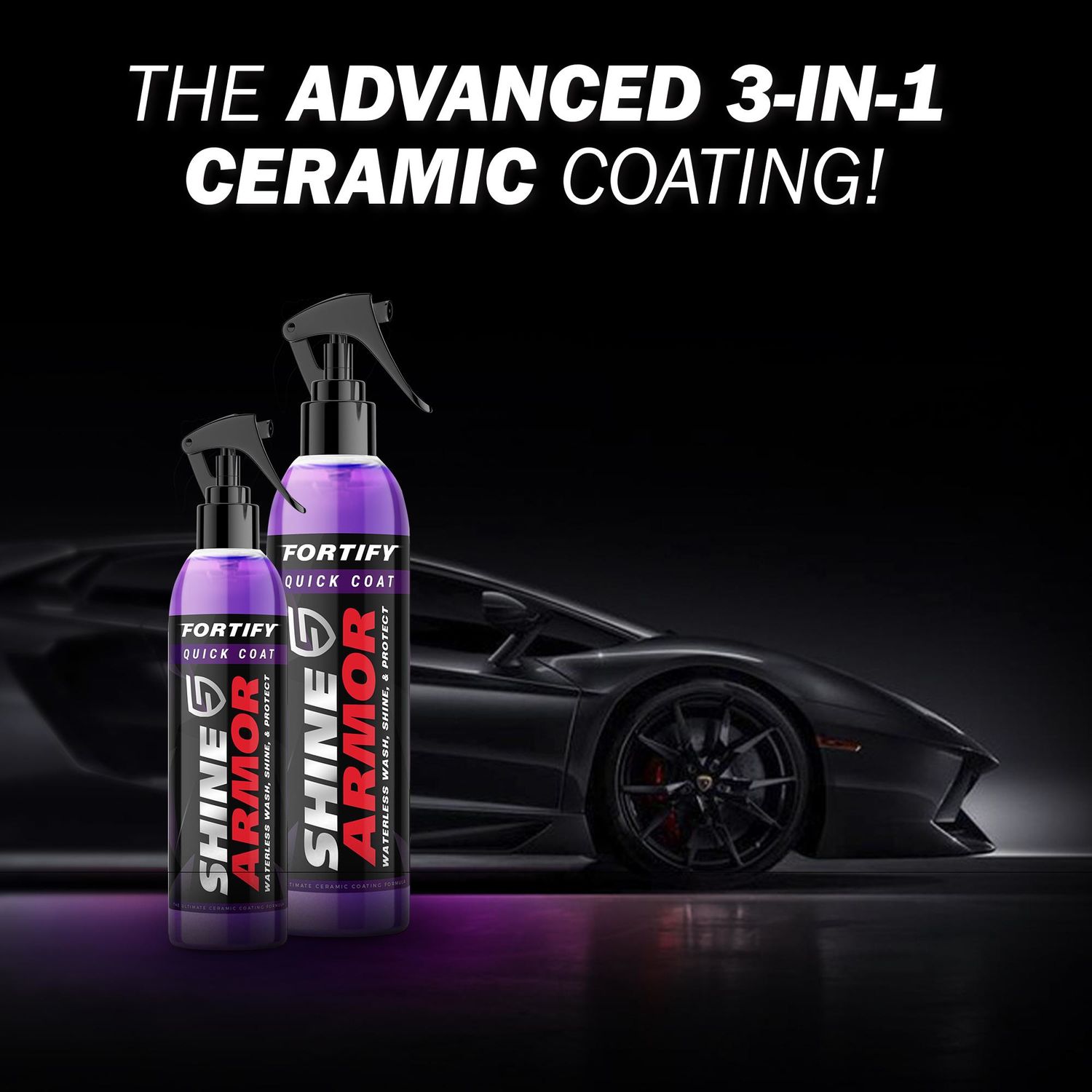 3 In 1 Quick Coating Spray High Protection Car Shield Coating