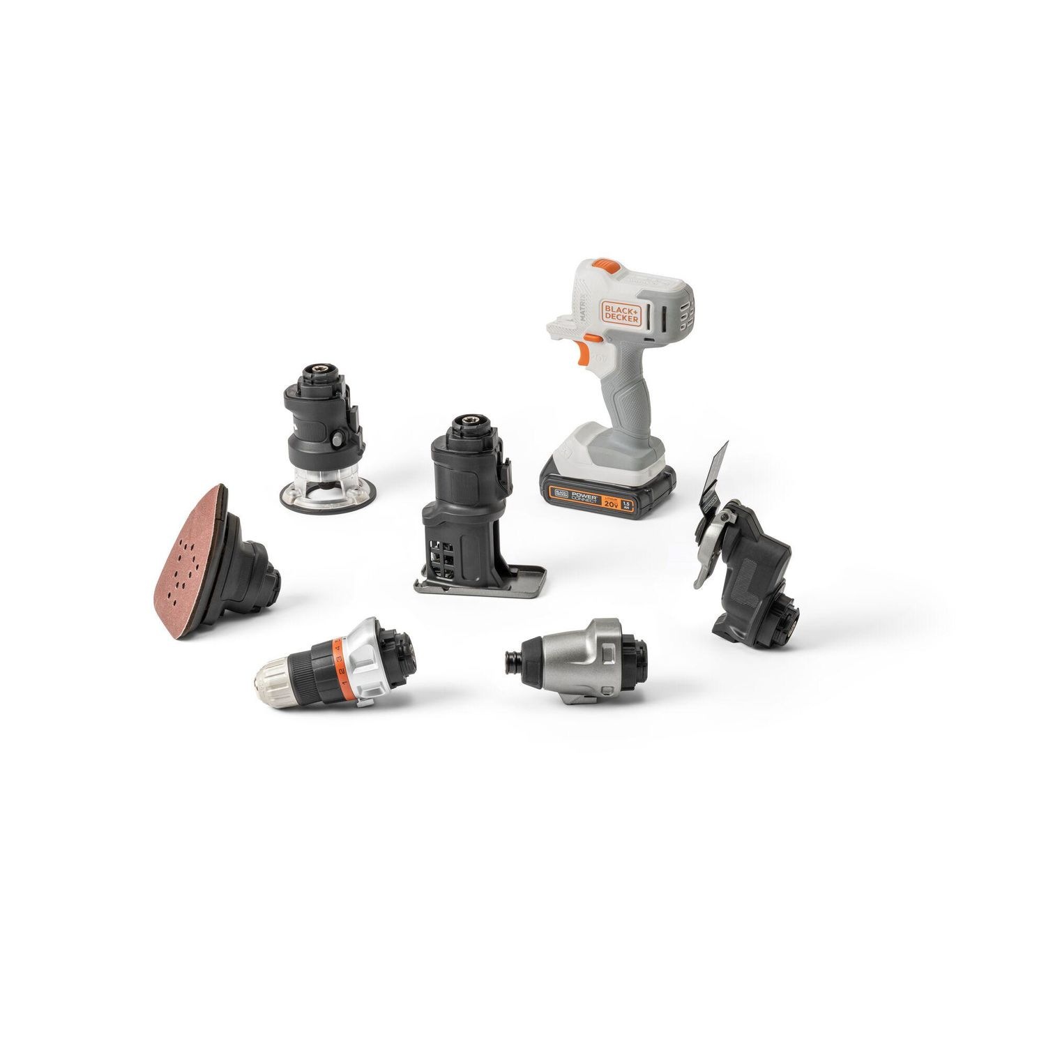 Black Decker 20 Volt MAX Matrix Cordless Combo 6-Tool Kit