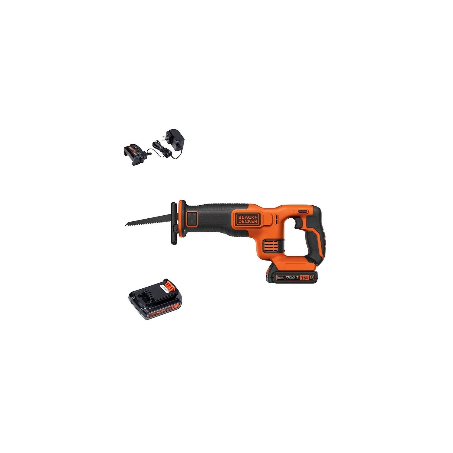 Black Decker 20 Volt MAX Variable Speed Cordless Reciprocating Saw