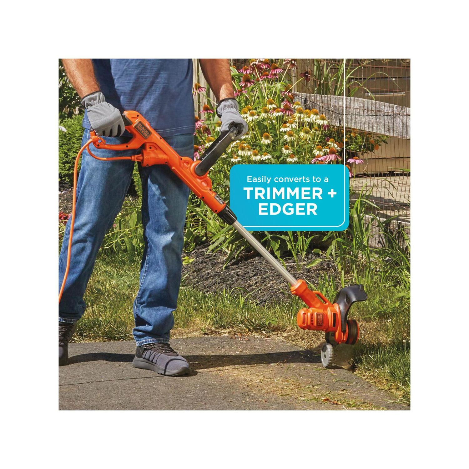 Black & Decker 12in 3in1 Compact Electric Lawn Mower