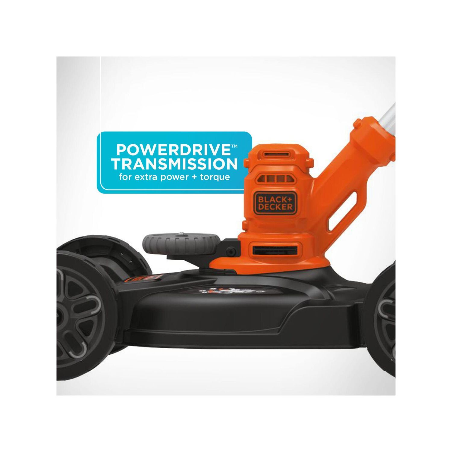 Black & Decker 12in 3-in-1 Compact Electric Lawn Mower