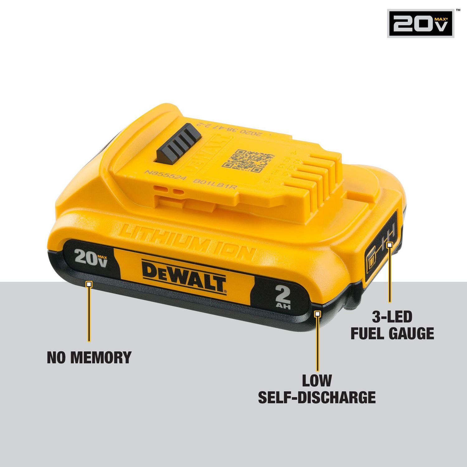 Dewalt 20 volt max battery hot sale