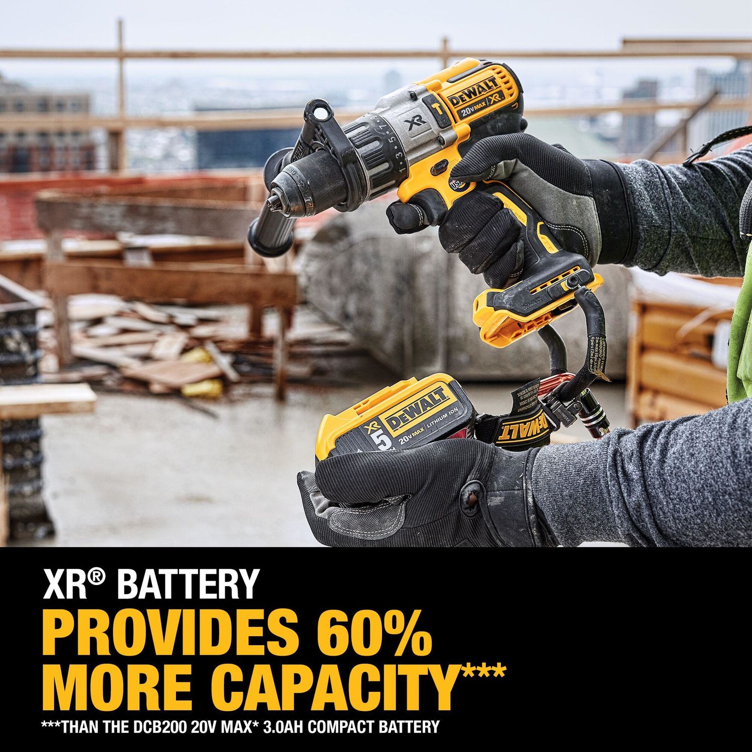 Dewalt 20 Volt XR Brushless Cordless 3 Speed 1/2in Hammer