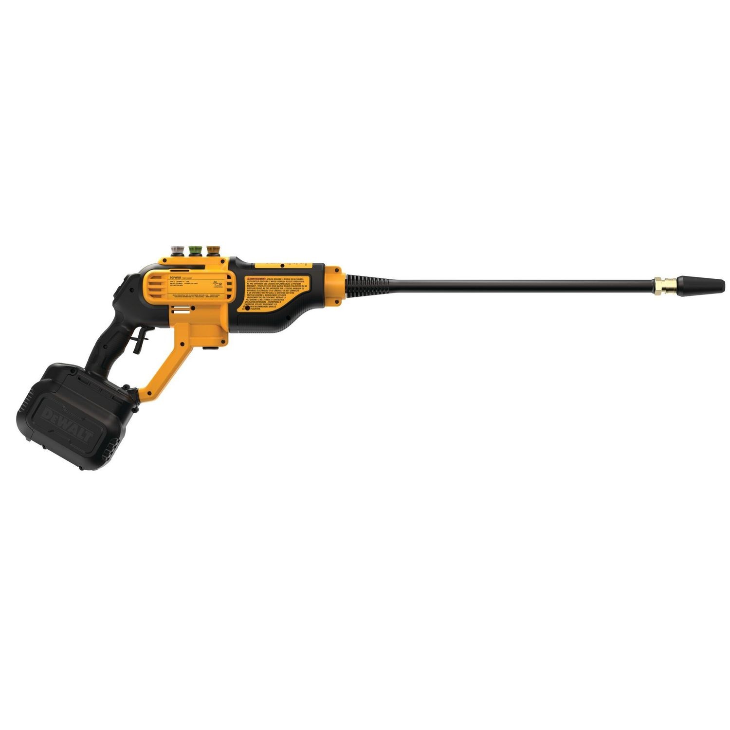 メンテナンス DEWALT 550 PSI POWER CLEANER TOOL ONLY DeWALT 20V MAX* 550 psi Cordless Power Cleaner (Tool Only)