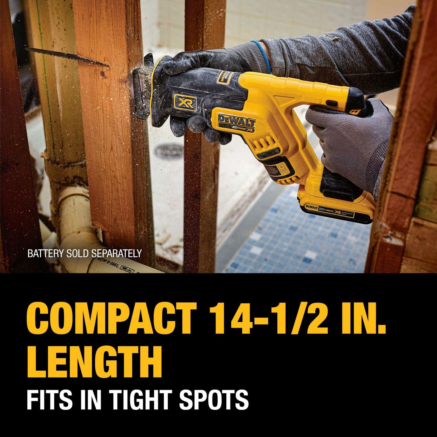 Dewalt 20v max xr brushless compact reciprocating saw dcs367b reviews sale