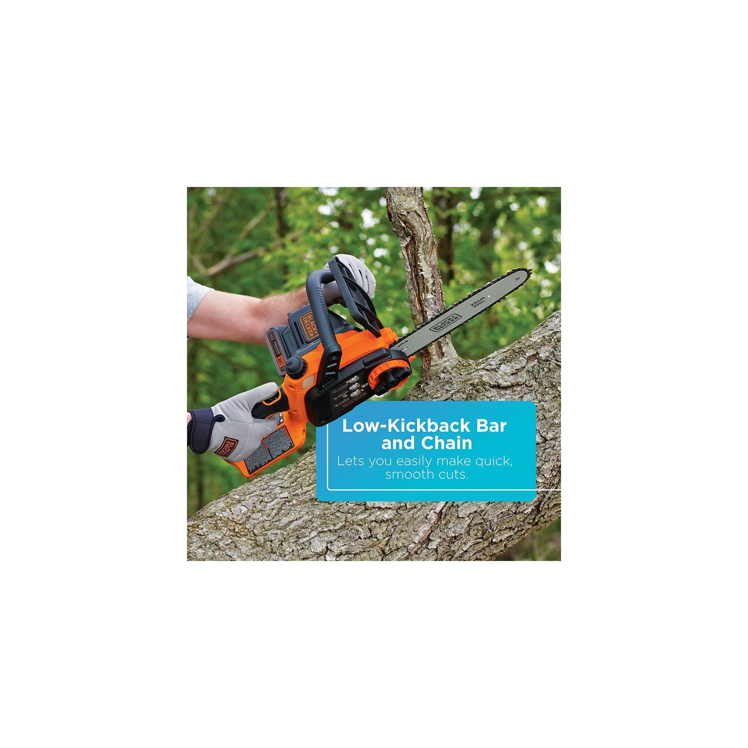 Black & Decker LCS1020B 20V Max Cordless 10 Lithium-Ion Chainsaw (Bare Tool)