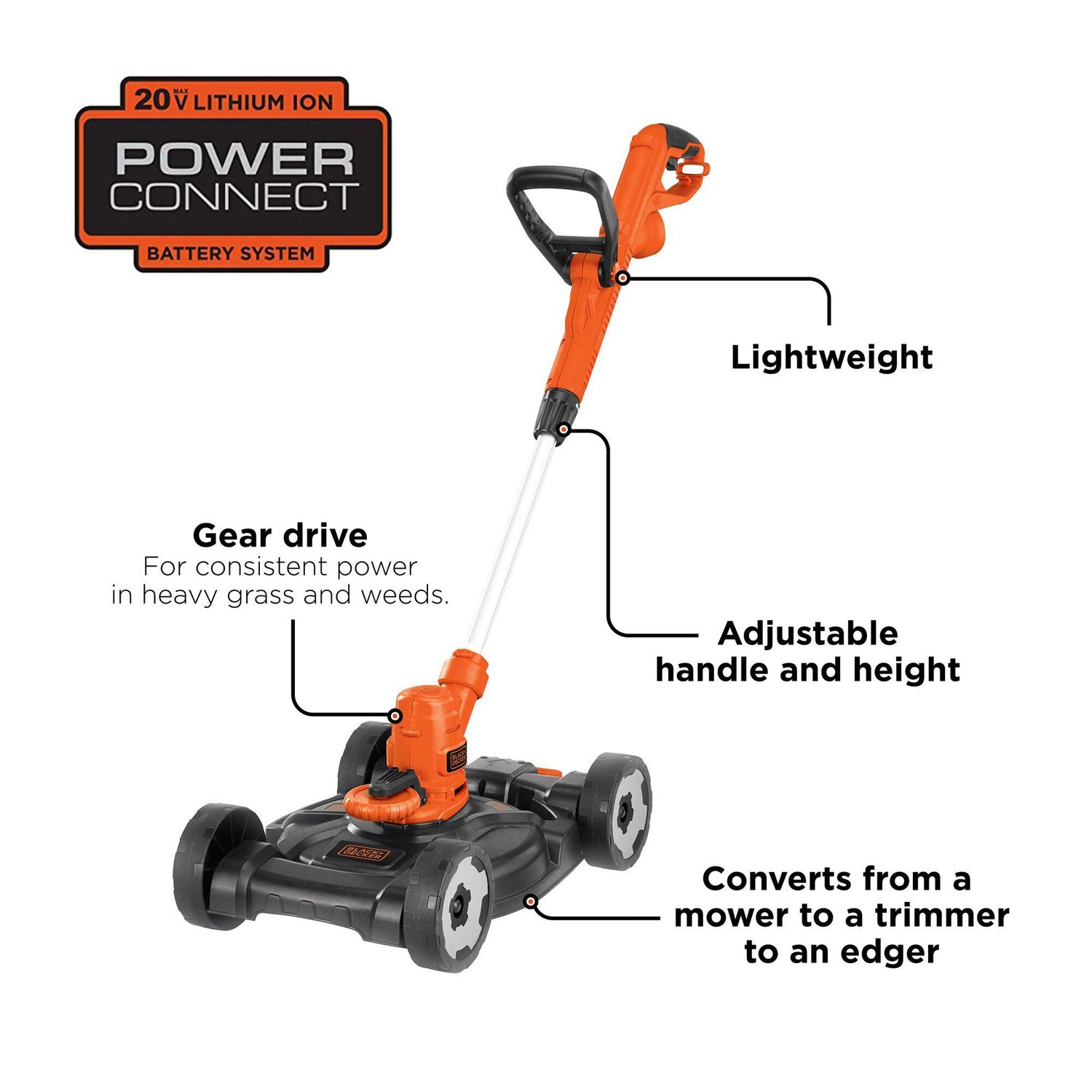 BLACK+DECKER 6.5 Corded Lawn Mower